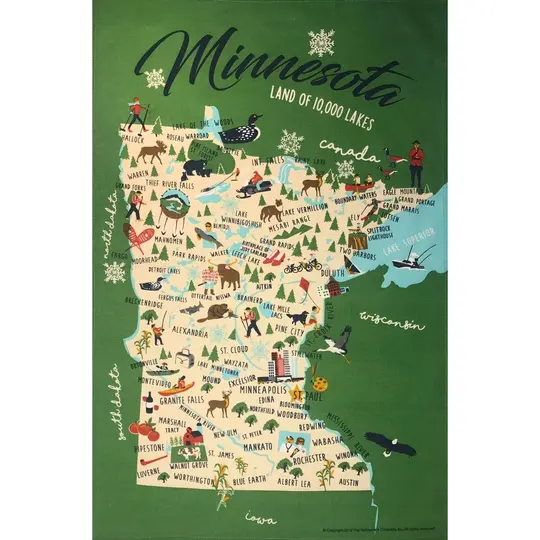 Minnesota Tea Towel