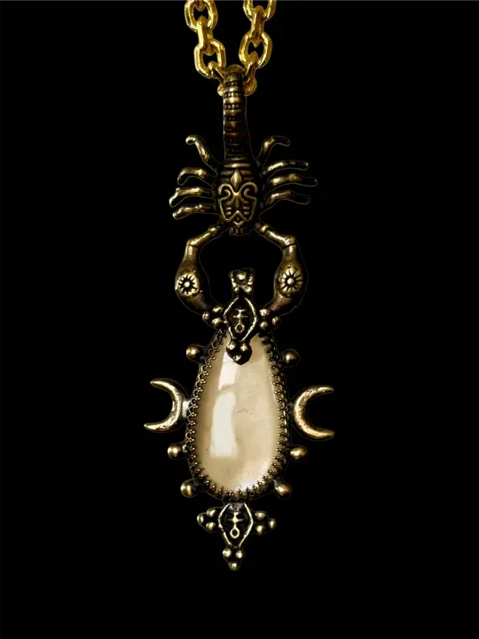 MOONBOUND RELIC | Clear Quartz Necklace