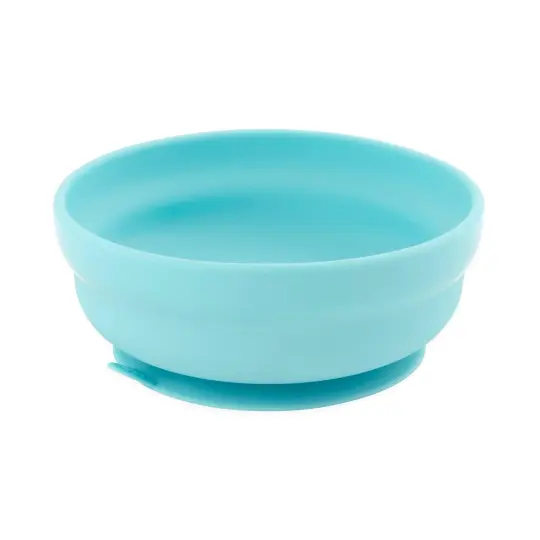 Silicone Grip Bowl: Blue