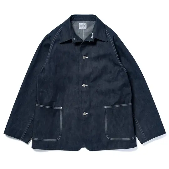 WWII RAGLAN SLEEVE DENIM CHORE COAT
