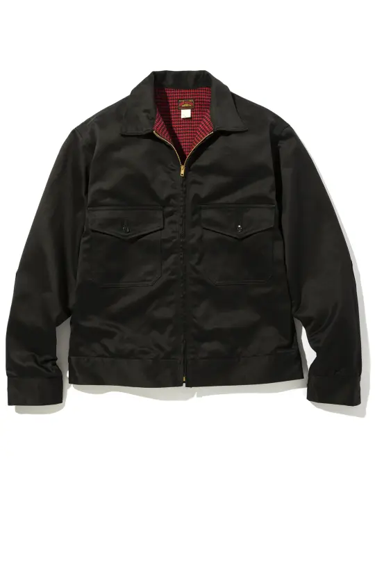 8HU HEAVY COTTON DRILL F/Z WORK JACKET