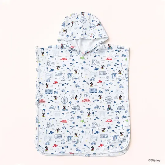 Hooded Swim Robe - Rainbow Road Trip Mickey