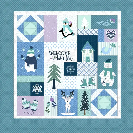 Enchanted Winter Feature Quilt