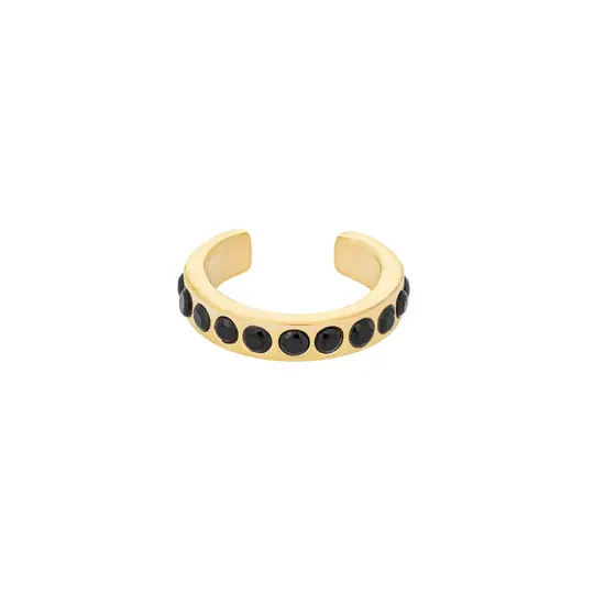 Astra Ear Cuff - Black