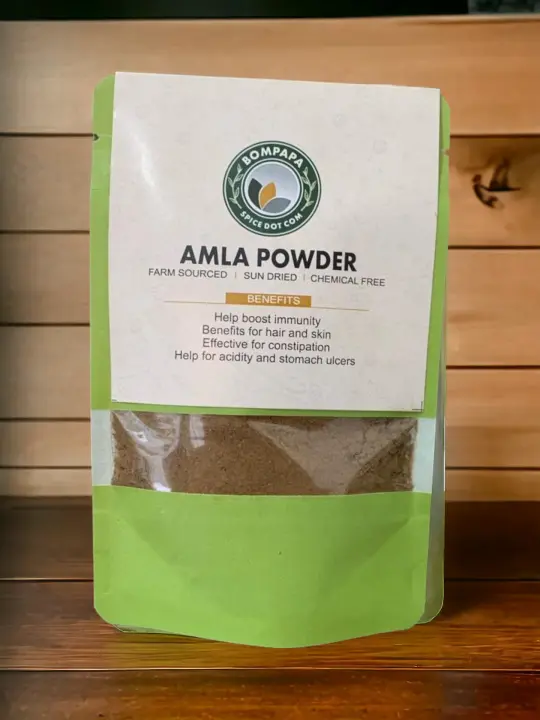 Amla Powder chemical-free & GMO-free