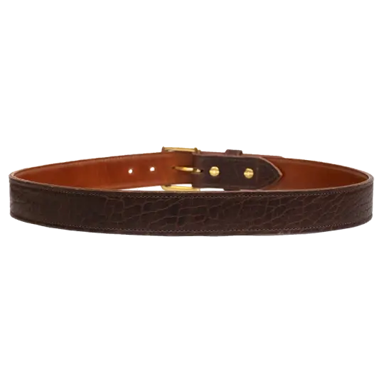Chocolate Bison Belt