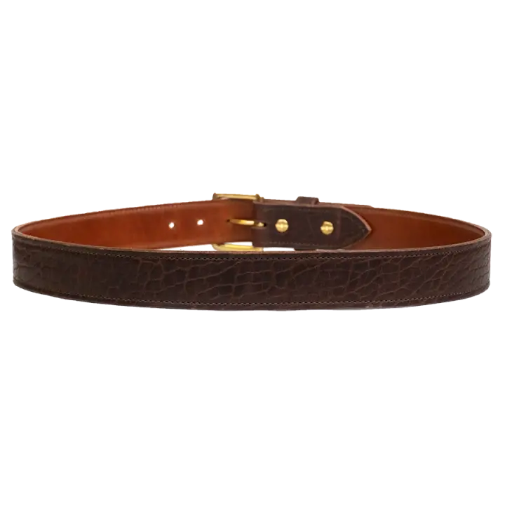 Chocolate Bison Belt