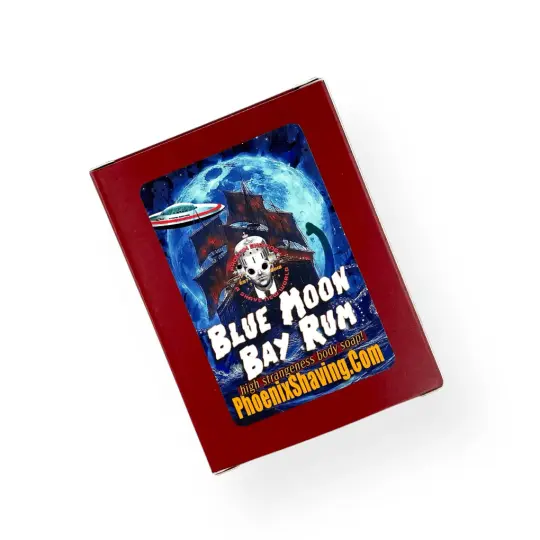 Blue Moon Bay Rum Argan Oil Body Soap | A Celestial Twist on a Shaving Classic!
