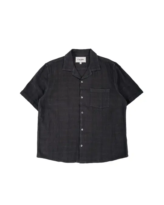 Corridor Washed Dobby SS Black