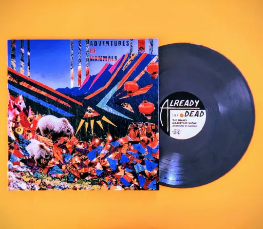 Comfort Food/Binary Marketing Show 'Adventures of Mammals' 12" Vinyl LP