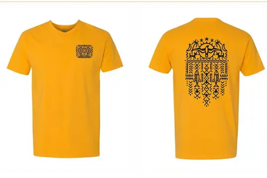 Summer Tribal T-shirt (Golden Yellow)