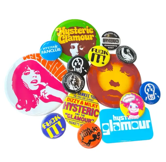 hysteric glamour pins