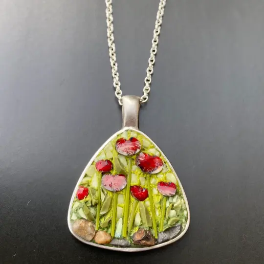 Poppy Field Pendant
