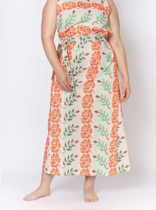 sample sale | column wrap skirt namesake | XXS