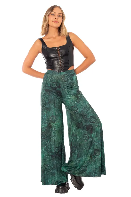 Moss Maiden Palazzo Pants