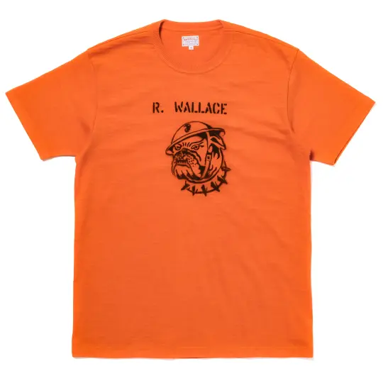 ATHLETIC T-SHIRT / DEVIL DOG STENCIL