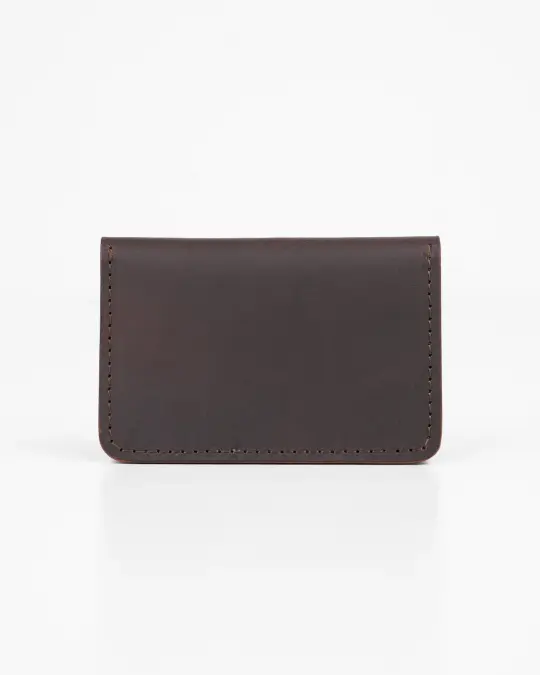 OGL Kingsman Metro Flap Style Cardholder - Brown