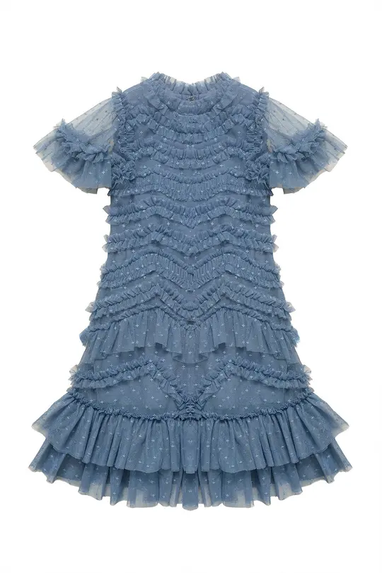 Mini Adriana Dress in Blue