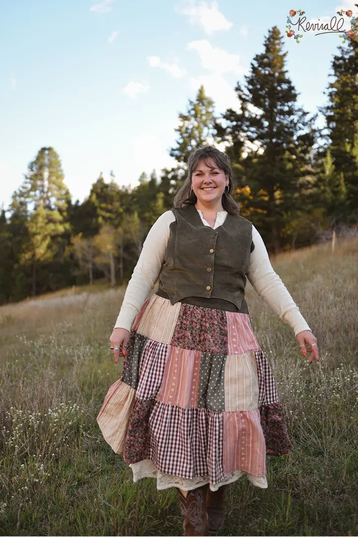 Made to Order Patchwork Skirt
