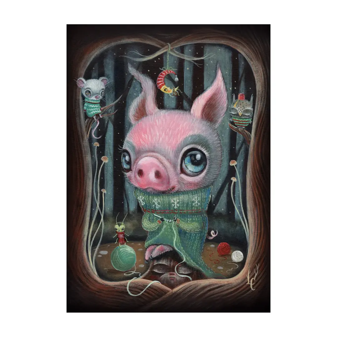 Yarntales (5 x 7 inch print)