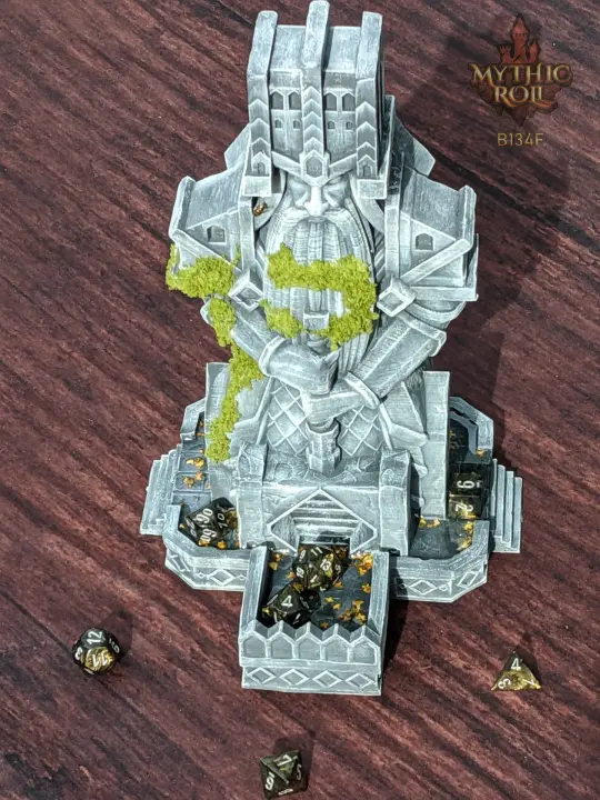 Dwarven Dice Tower - Baldur's Shrine by Unchained Games - Mythic Roll - Carve Your Fate in Stone with Ancestral Echoes and Stout Valor!