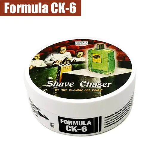 Shave Chaser Artisan Shaving Soap | Ultra Premium CK-6 Formula | Homage To An Original Classic!