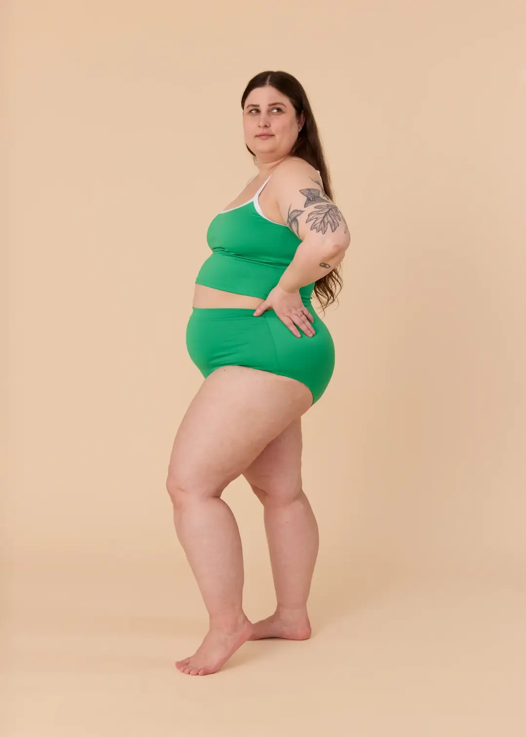 NO GATHER MAGIC BOTTOMS [Kelly Green]