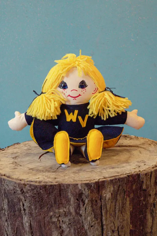 Vintage WVU Doll