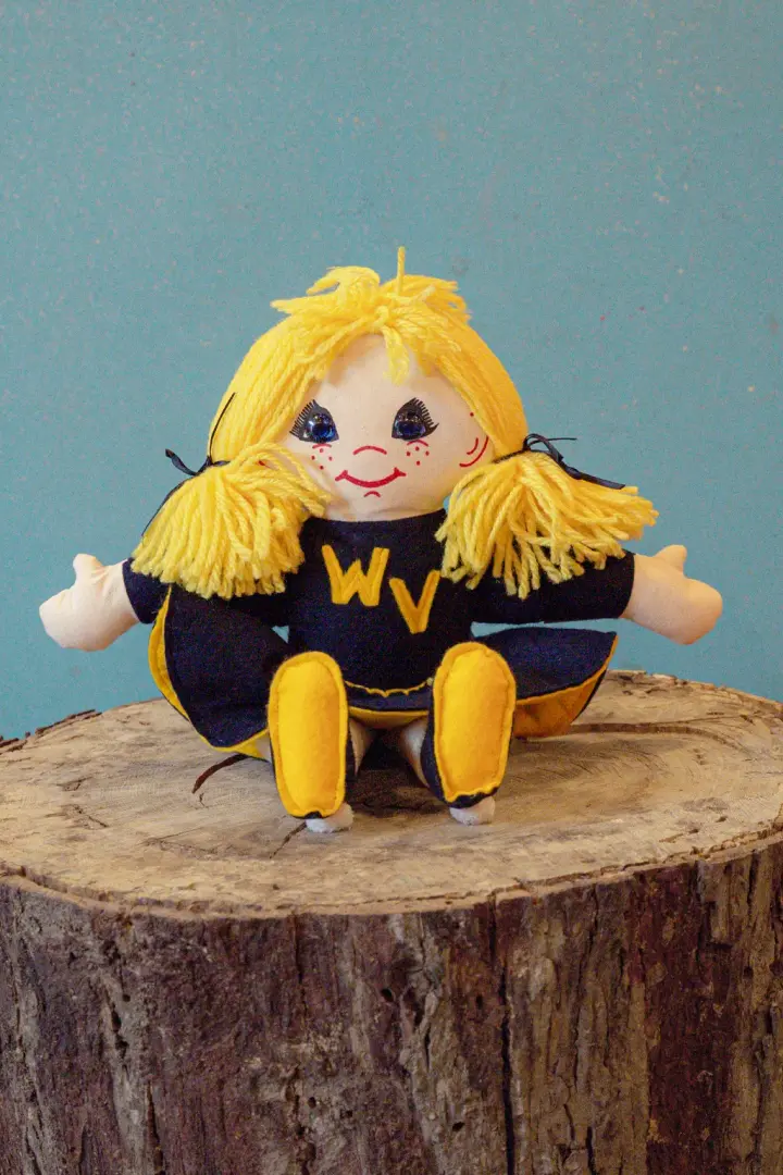 Vintage WVU Doll