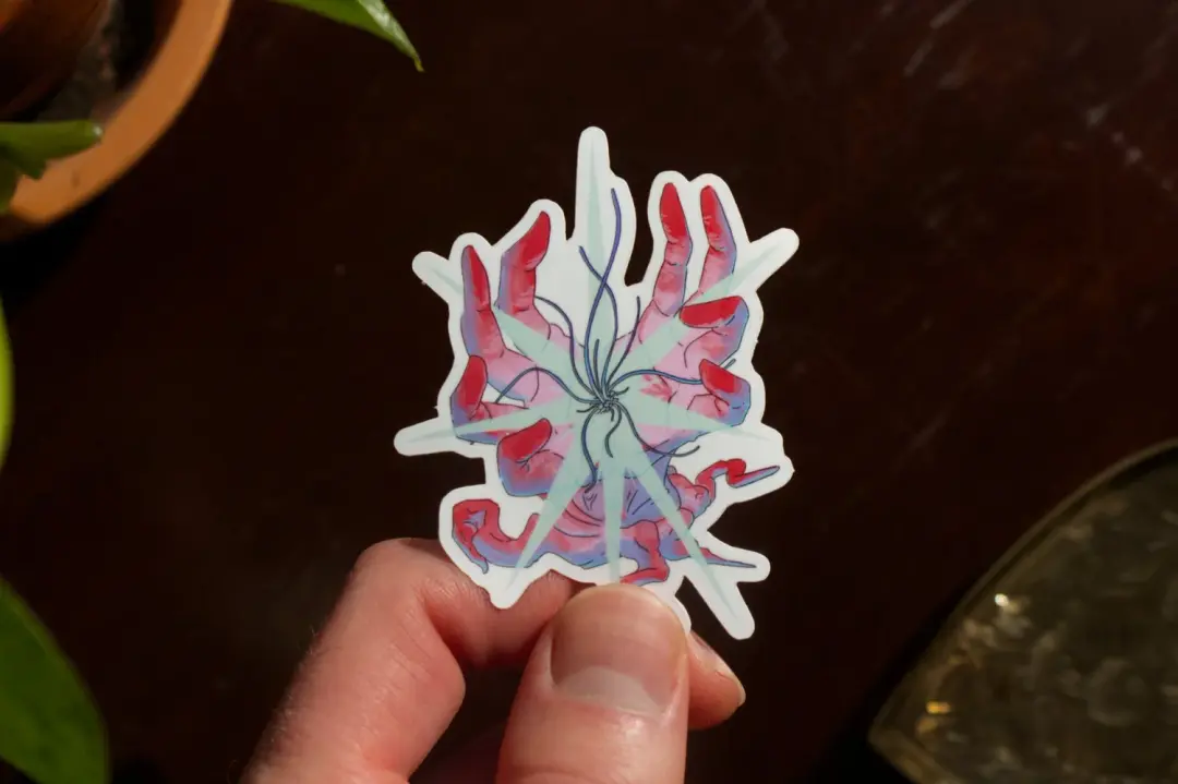 Fingers of the Forest Sticker