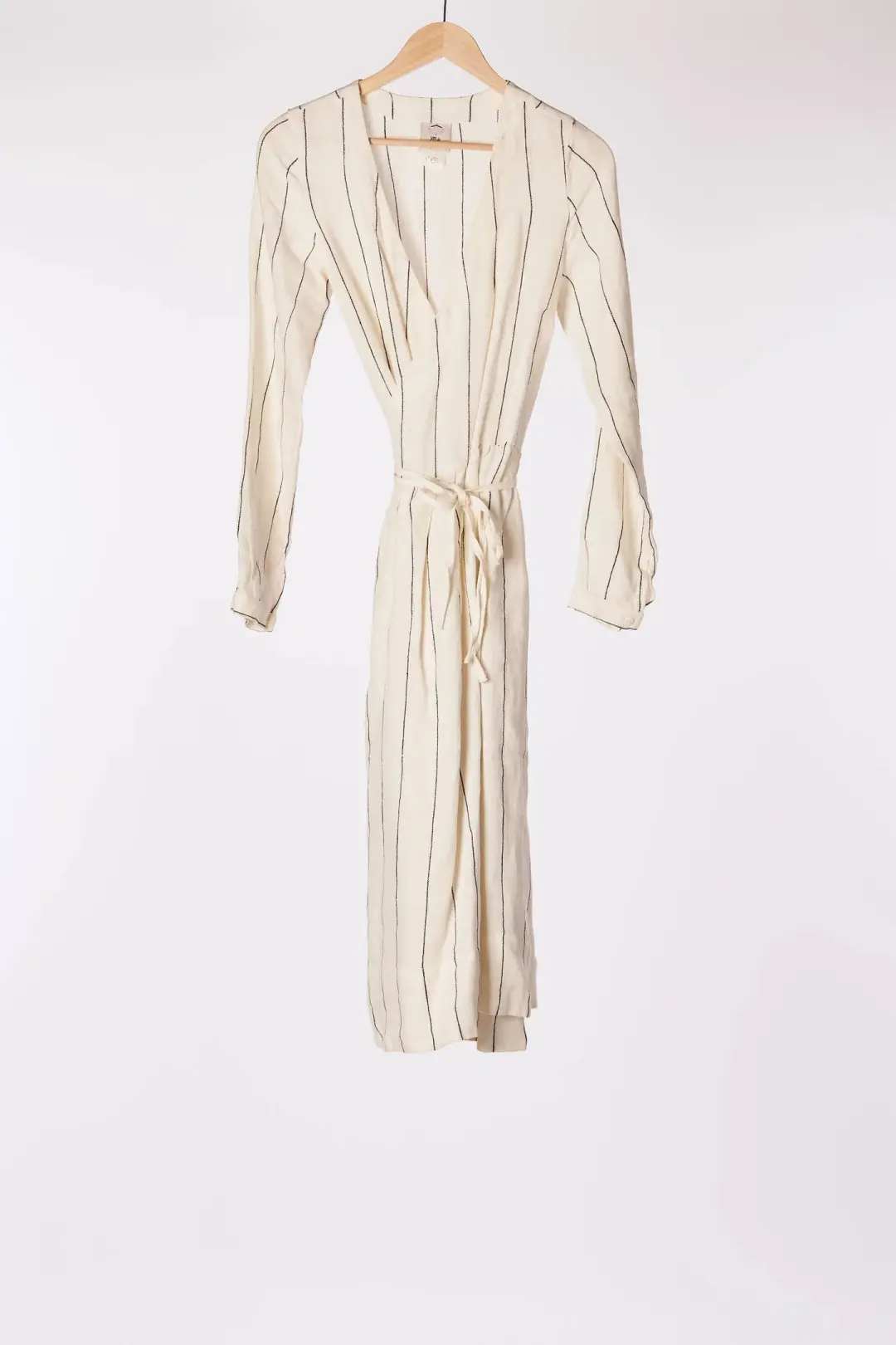 Wrap Dress, Long Sleeve, Symphony White