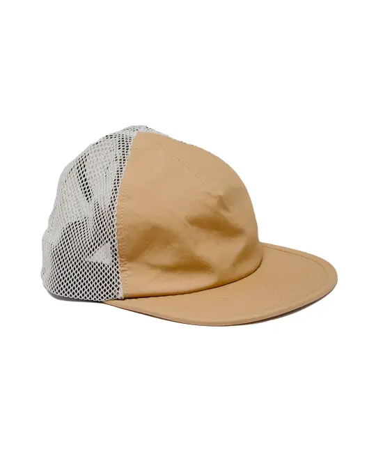 Found Feather 5 Panel Baseball Cap Typewriter Cloth Brown