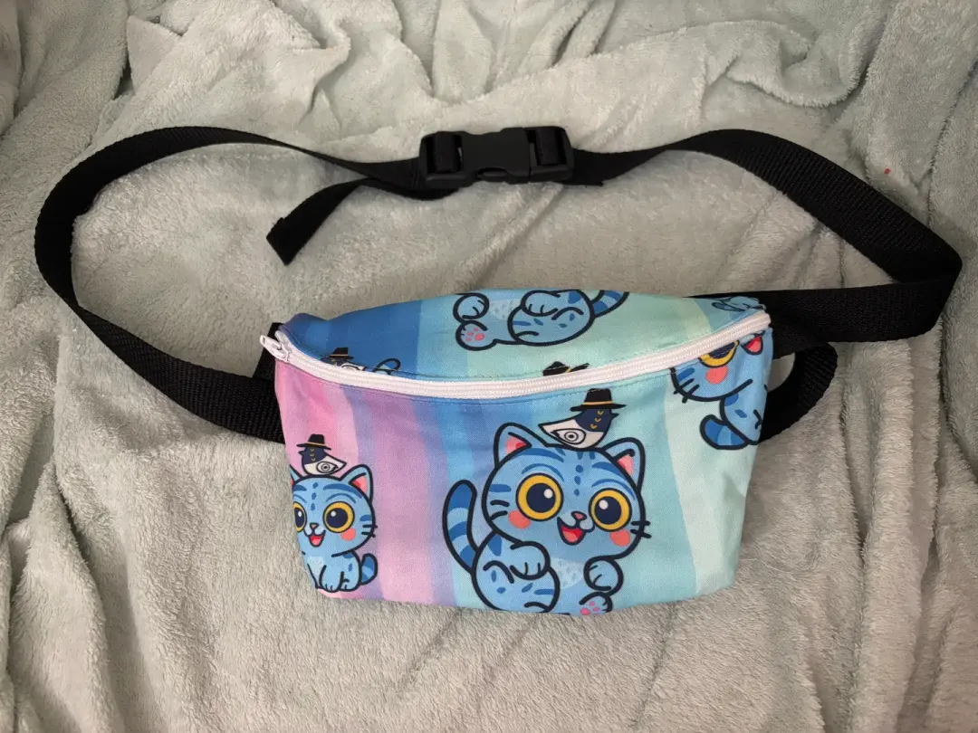 Bird and Cat Fanny Pack