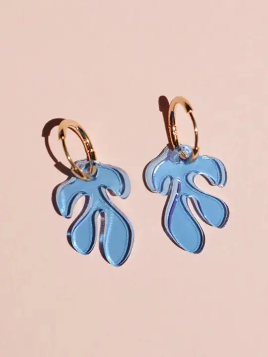 Dancer Hoops - See-thru Blue