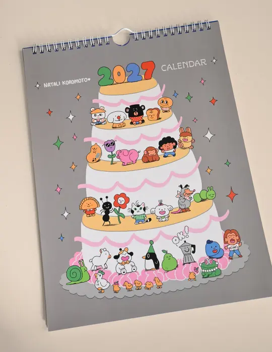 "What a year!" Wall calendar