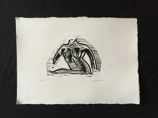 Linocut 5