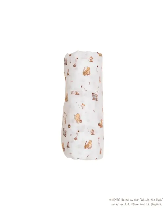 Organic Cotton Swaddle - Dandelion Pooh