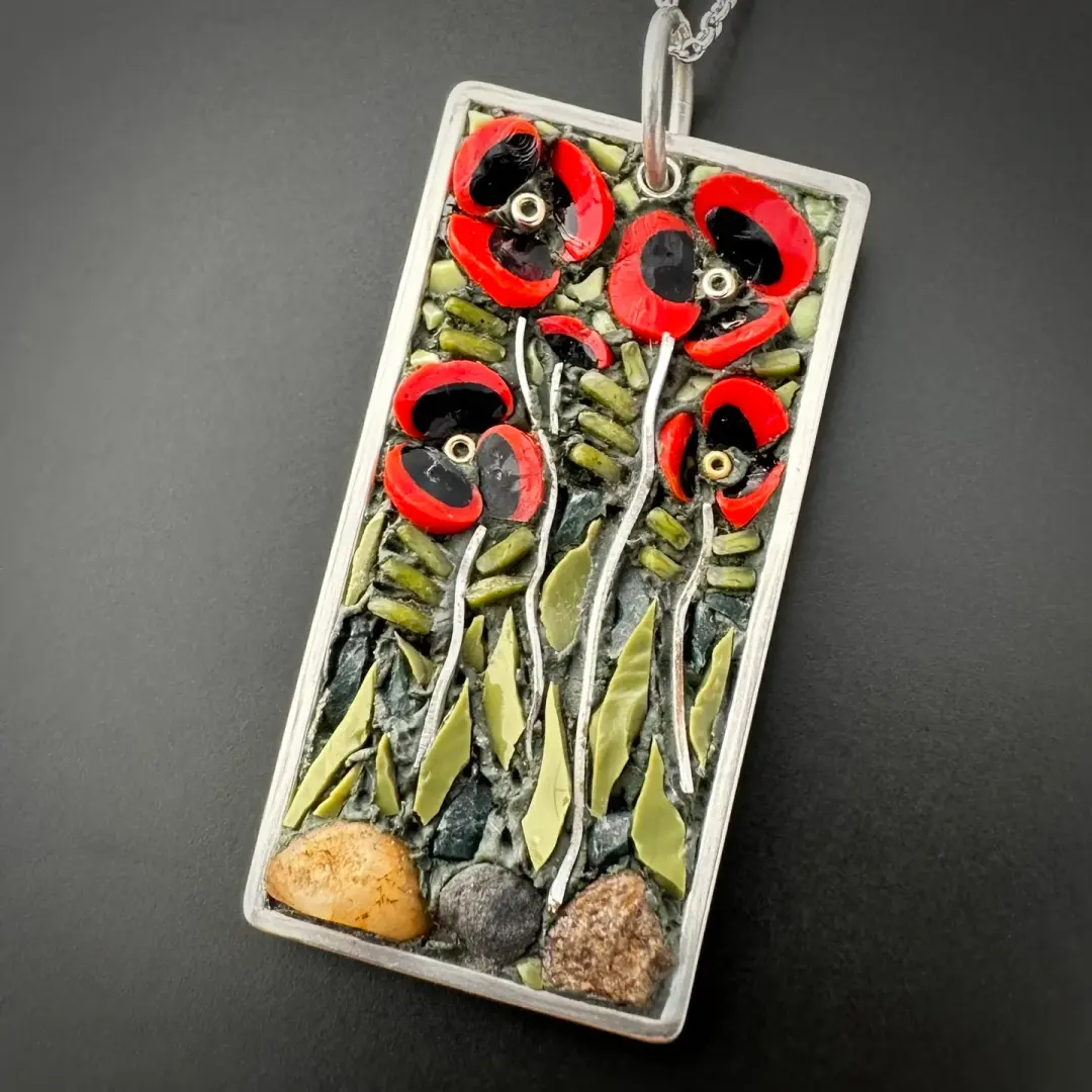 Poppy Garden Rectangle