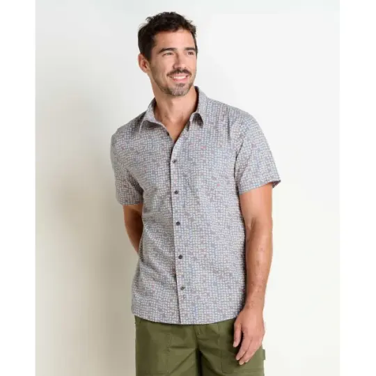 FLETCH SS SHIRT NORTH SHORE DITSY PRINT S