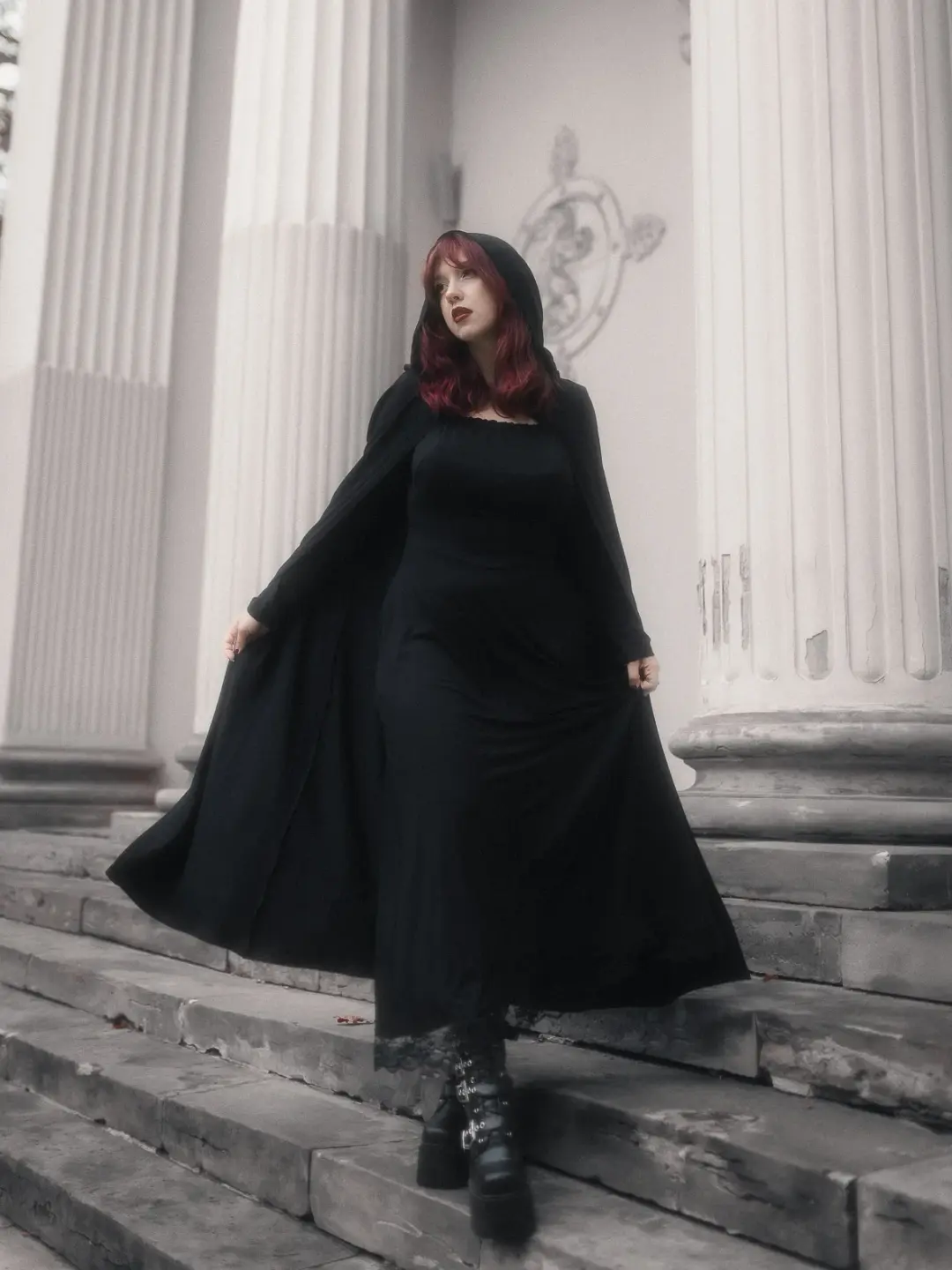 Długa peleryna