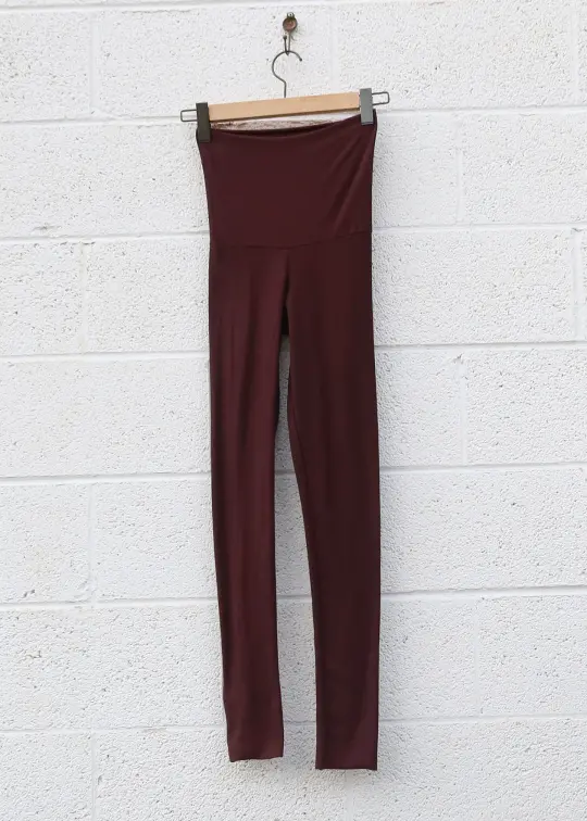 SALE - Leggings / 2XS / Cacao / Stretch Cotton (426)