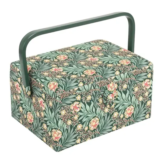 Medium Sewing Box Green Morris