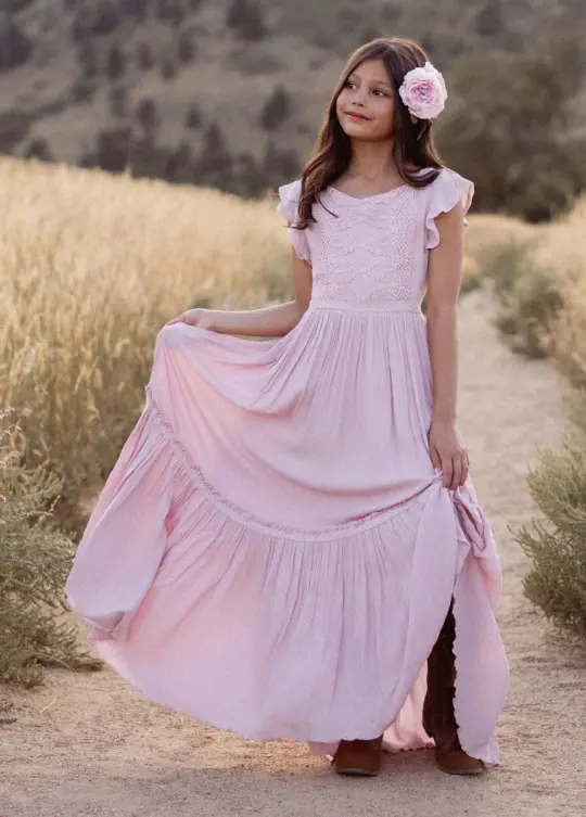Viola Dress in Violet