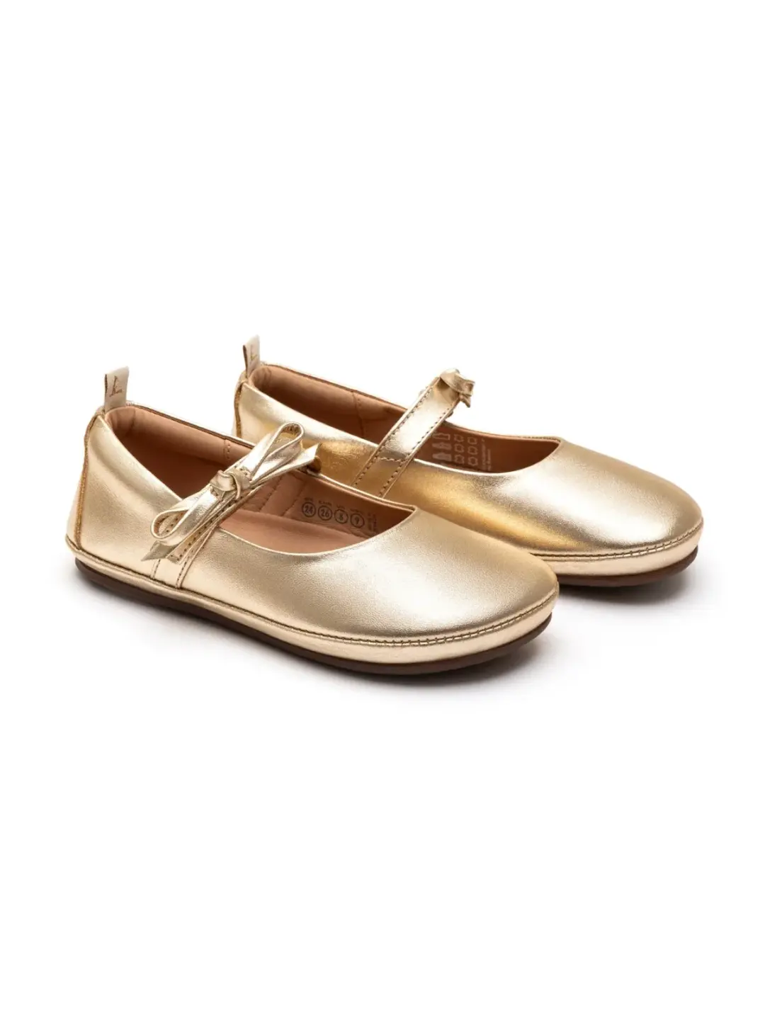 Brigitte Shoes - Metal Gold (Kids)