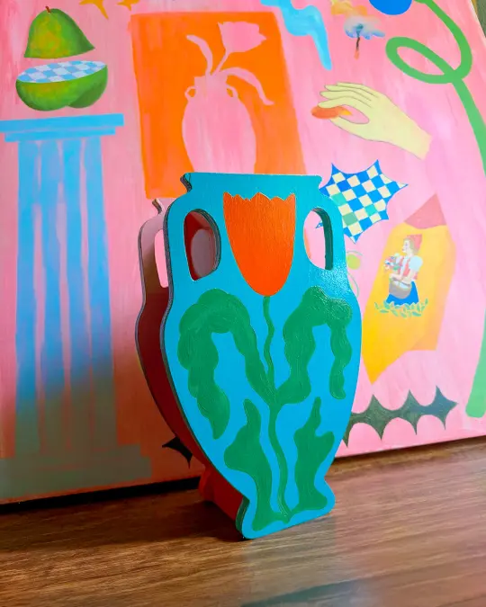 Tulip Lover's Vase