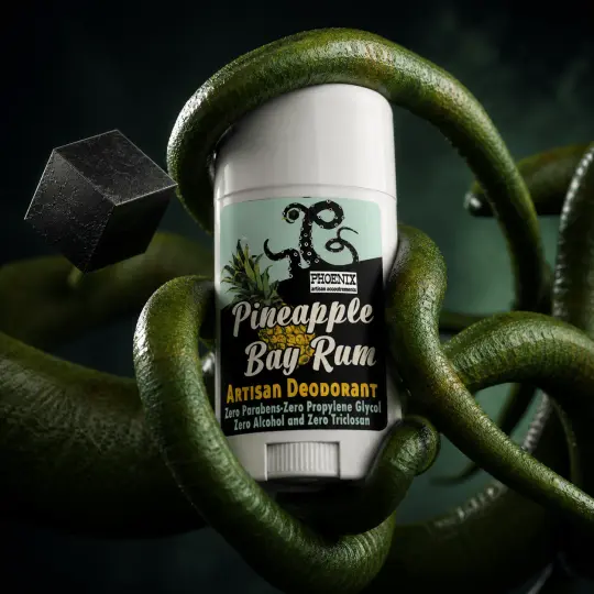 Pineapple Bay Rum Natural Deodorant | A Classic Summer Bay Rum!
