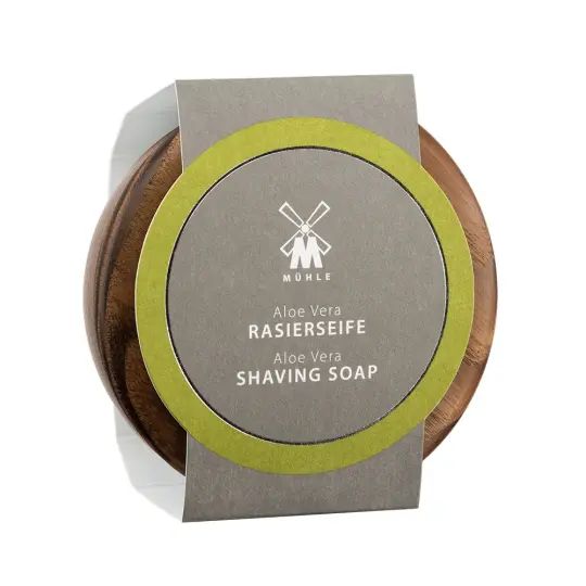 MÜHLE SHAVECARE Shaving Bowl w/ Shave Soap, Steamed Ash, Aloe Vera