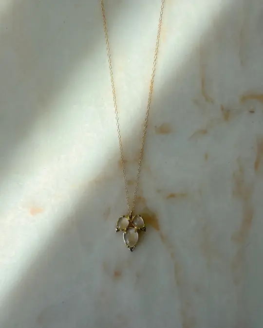 The Sharpest Thorn // Gold Necklace