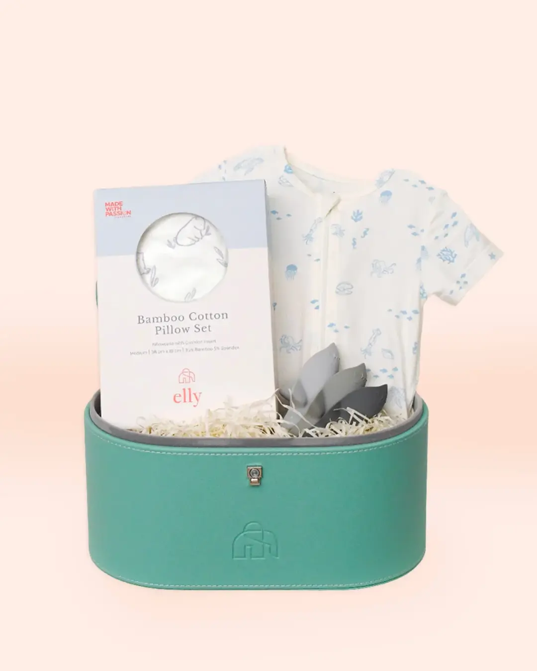 Deluxe Blue Baby Keepsake Gift Set