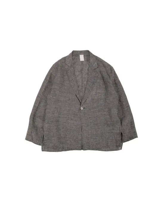 Seya. Nam Ou Zero Jacket/Linen Mesh Black Mix